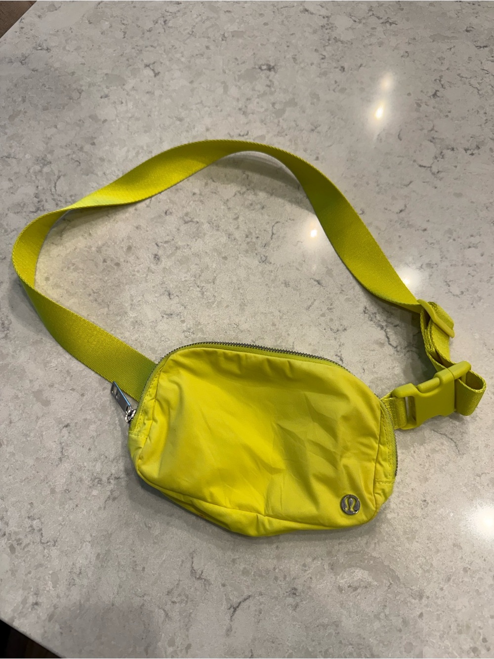 Lululemon Neon Yellow Waist Pack cross body